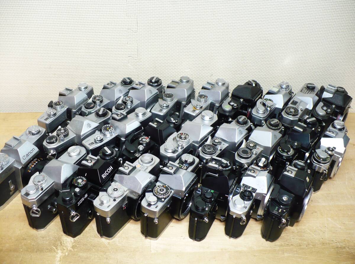 まとめて 25台★ 一眼レフカメラ ●PENTAX・Nikon・minolta・Canon など■いろいろ拍卖