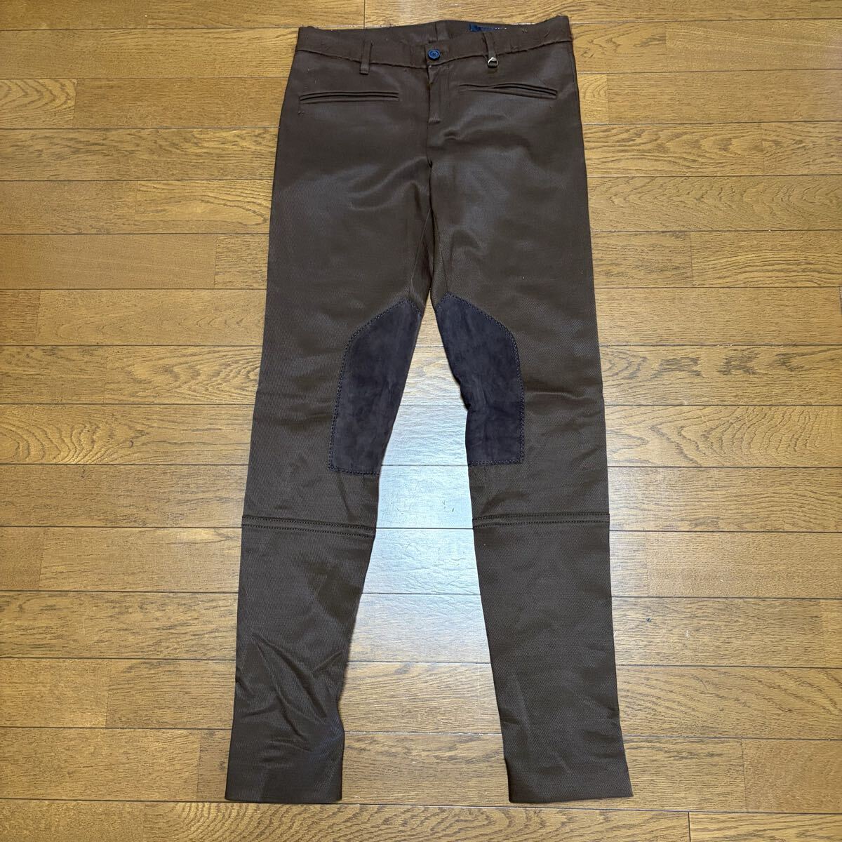 〈1円~〉 希少 2000s GUCCI スエード切替 乗馬パンツ 38 ブラウン 裾ファスナー グッチ ジョッパーズパンツ トムフォード期 アーカイブ l20拍卖