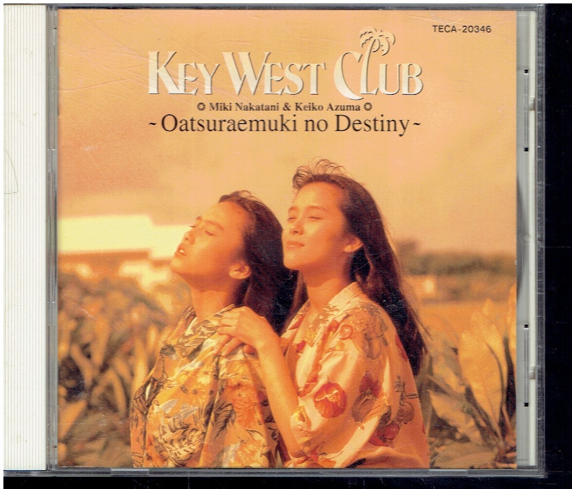 CD★KEY WEST CLUB (中谷美紀 東恵子)★お誂え向きのDestiny拍卖