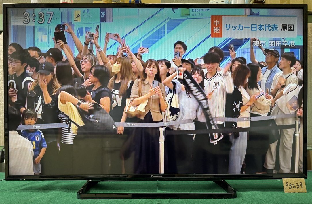 49型 パナソニック TH-49E300HT 液晶テレビ 2018年製 Panasonic VIERA HDMI入力OK 動作視聴確認済【F3239】拍卖