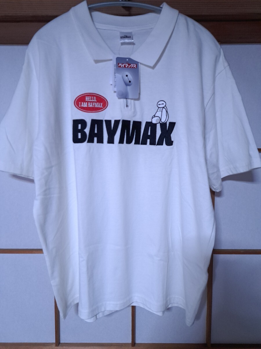 新品 未使用 レディース ベイマックス L 半袖ジップシャツ 即決送料無料 ZPら Tシャツ ポロシャツ拍卖