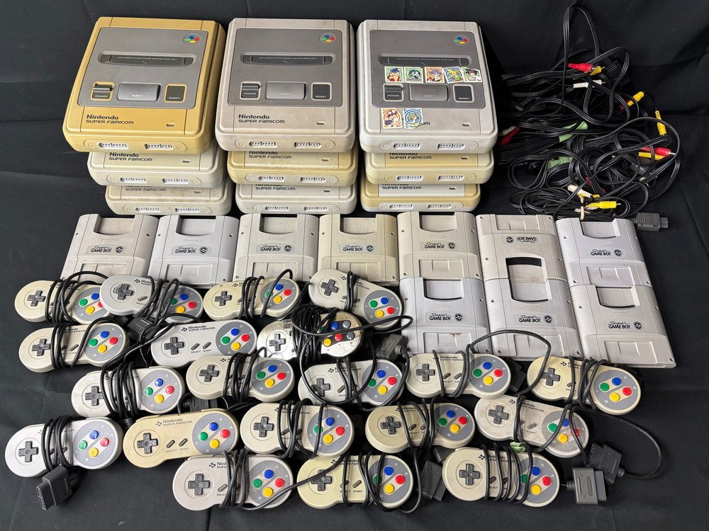 【12PG251】1円スタート ゲーム機 本体 9点まとめ Nintendo ニンテンドー スーパーファミコン スーパーゲームボーイ コントローラー拍卖