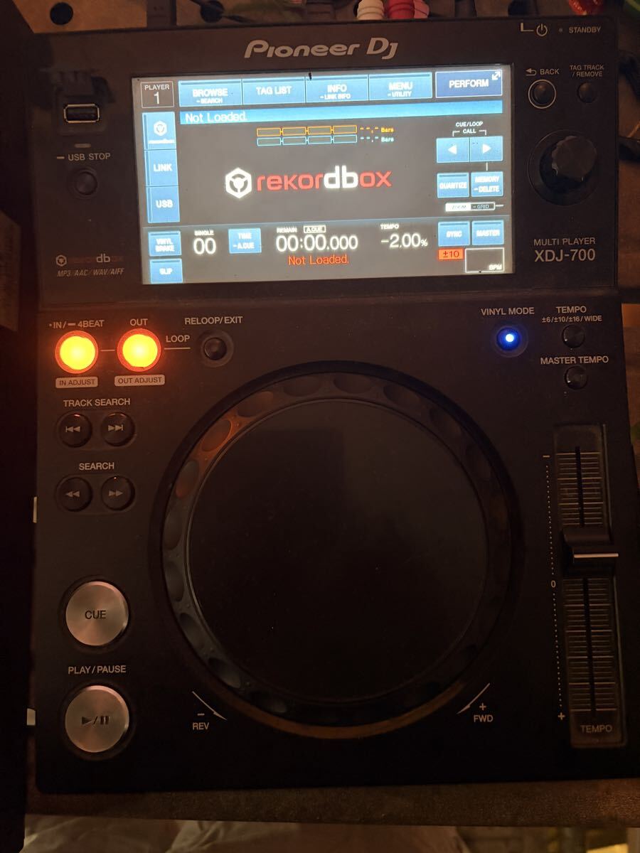 Pioneer DJ XDJ-700 2台セット 2021年製 動作確認済 純正ACアダプター付 rekordbox対応 美品拍卖