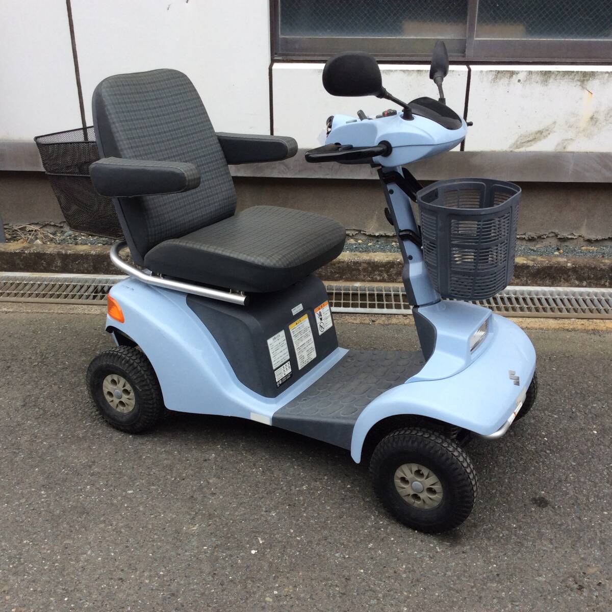 【H-3585】中古品 SUZUKI スズキ セニアカー シニアカー ET4E7 電動車椅子【引き取り限定・静岡県浜松市】拍卖
