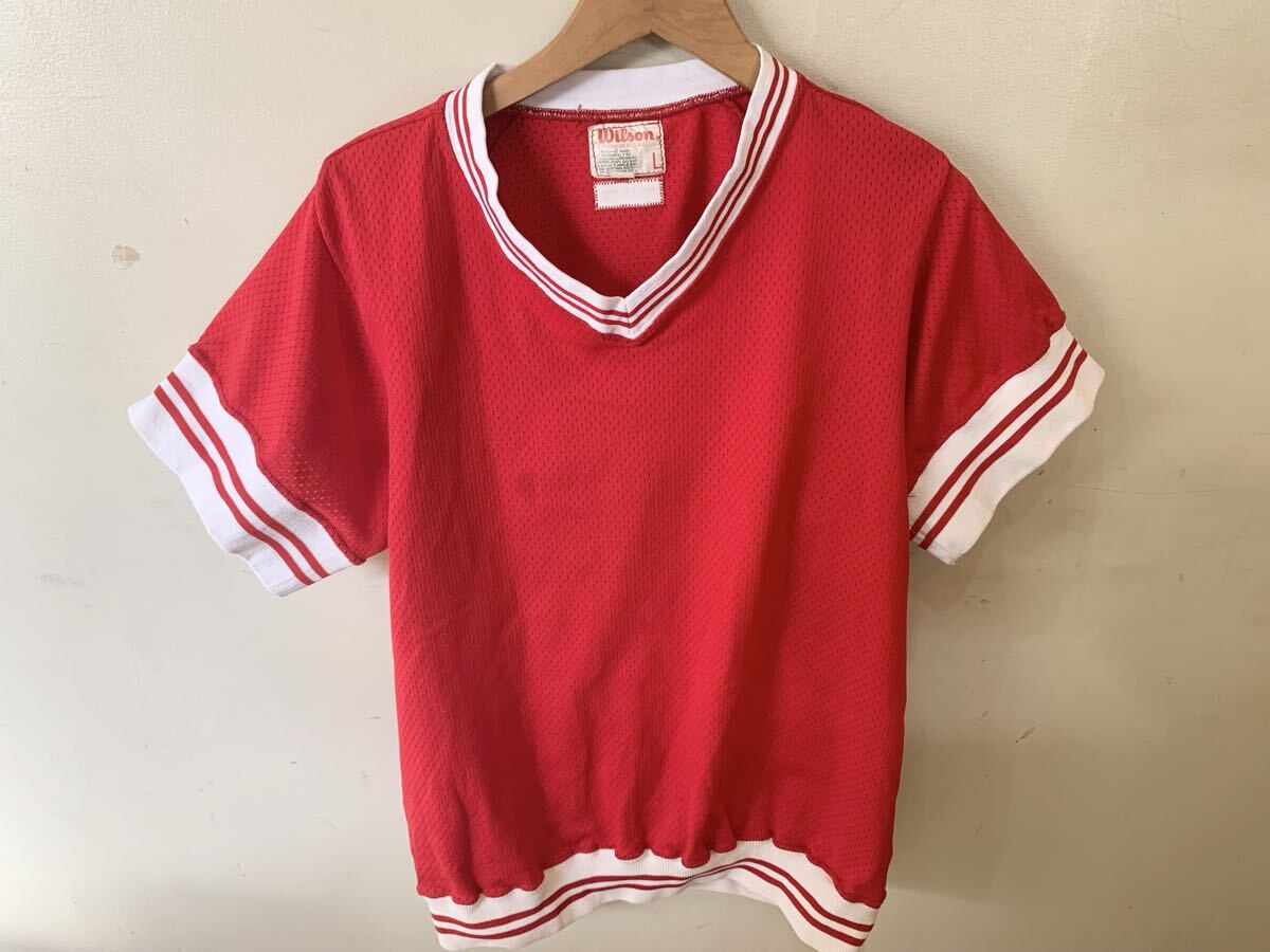 (0868) USA製 Wilson(ウィルソン) Tシャツ ビンテージ 古着拍卖