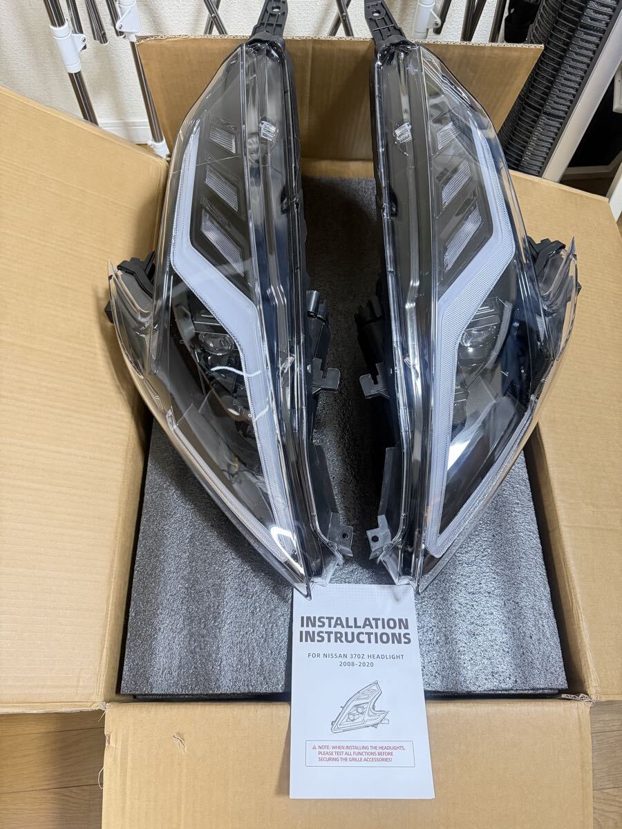 Z34 370Z Archaic ヘッドライト 左右セット拍卖