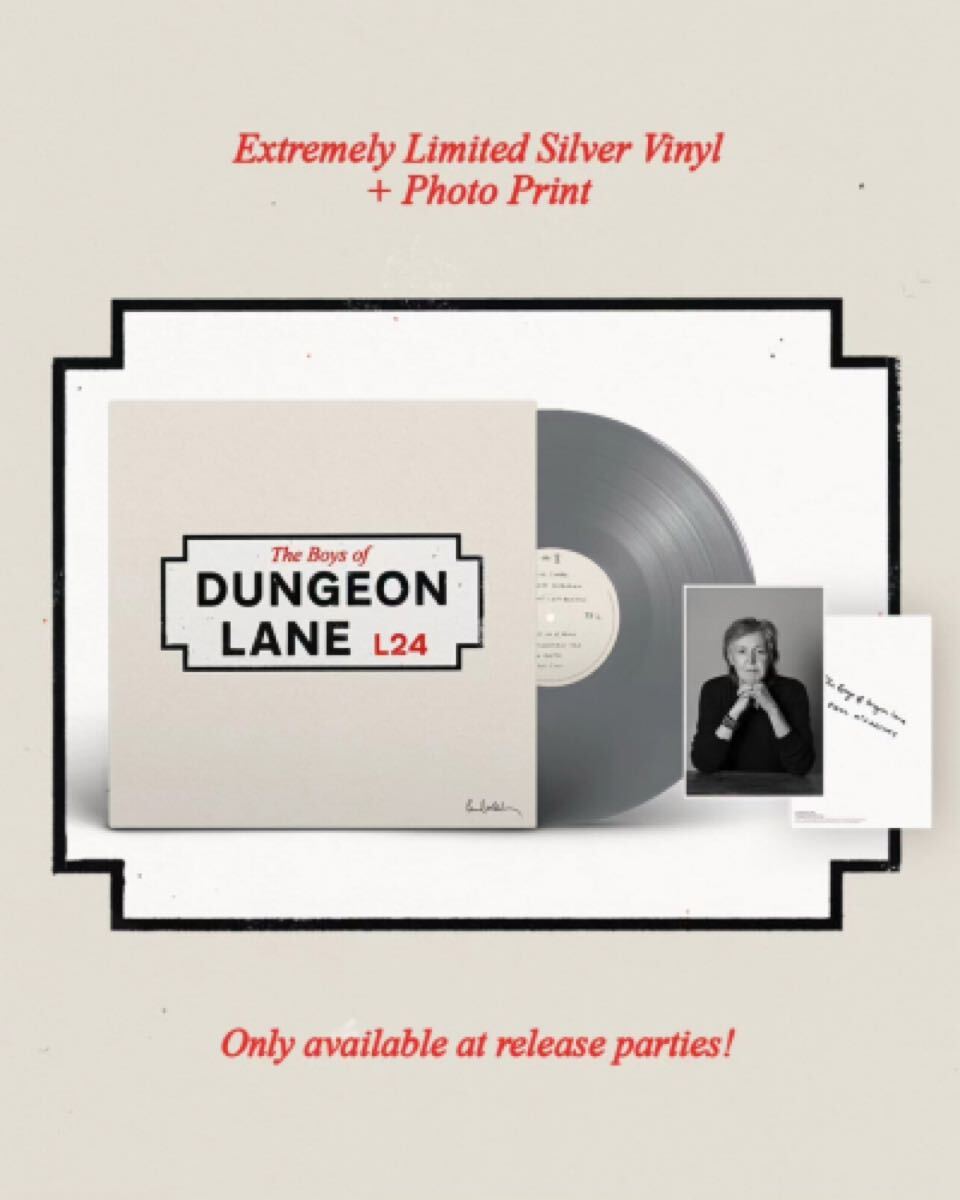 未開封・欧シルバー盤 The Boys of Dungeon Lane / Paul Mccartney Silver EU盤 ポールマッカートニー ビートルズ Beatles 限定盤拍卖