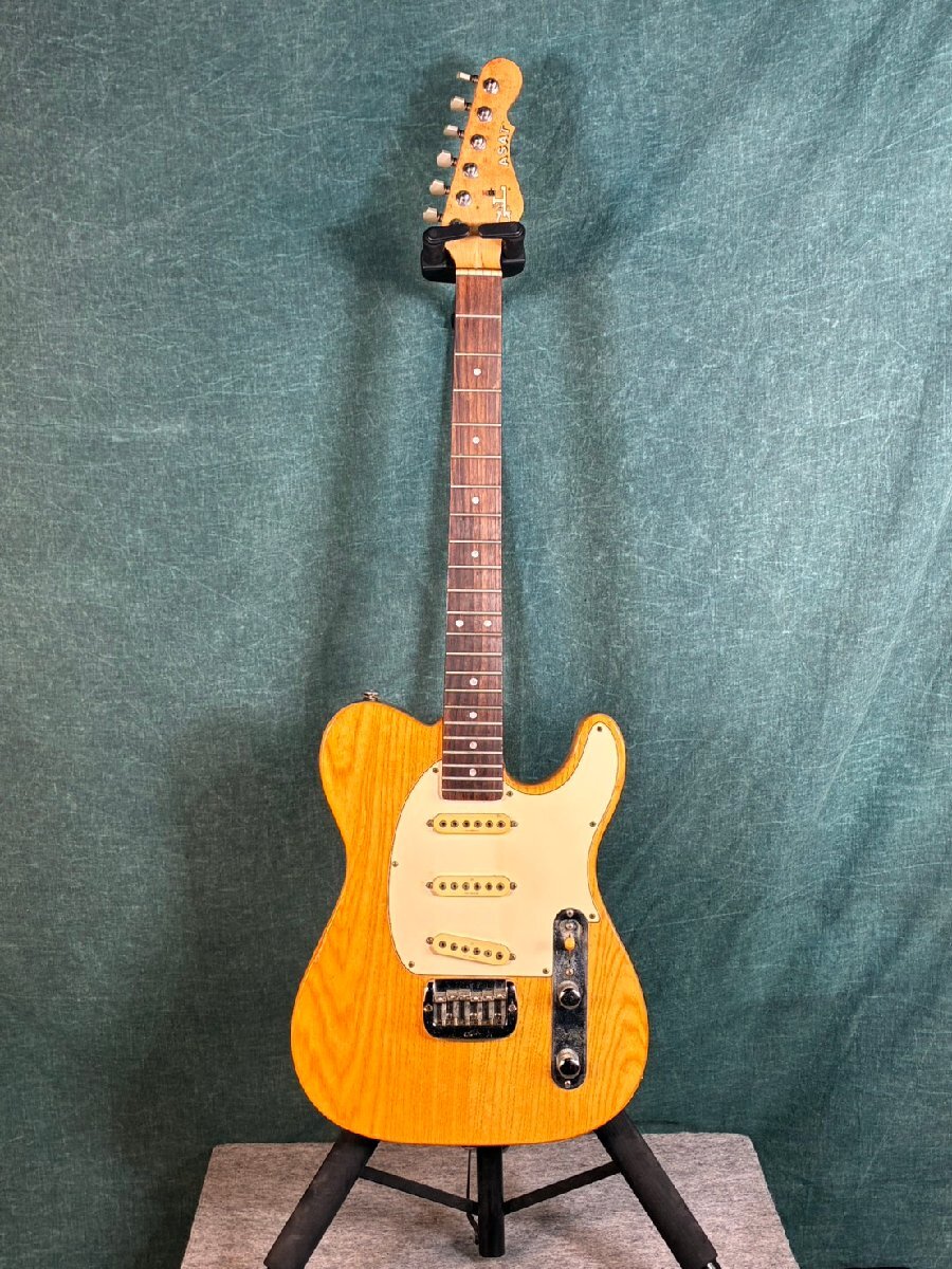 【G】G&L USA ASAT III 1995 ジーアンドエル アサット3 ナチュラル テレキャスタータイプ 3シングル 3264372 D0808拍卖