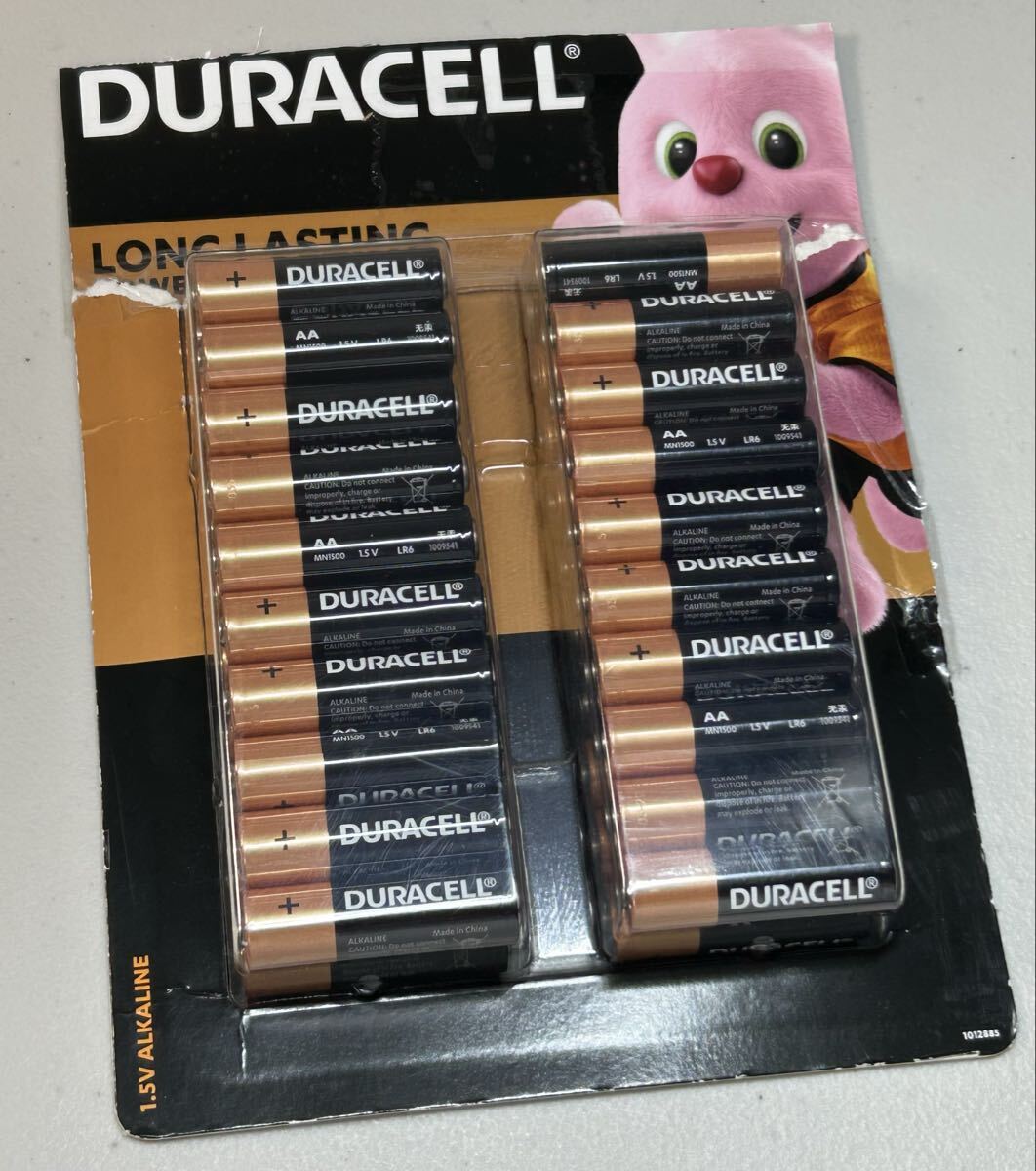 【40本未使用品】デュラセル アルカリ単3電池 40本 長持ち 10年保存可能拍卖