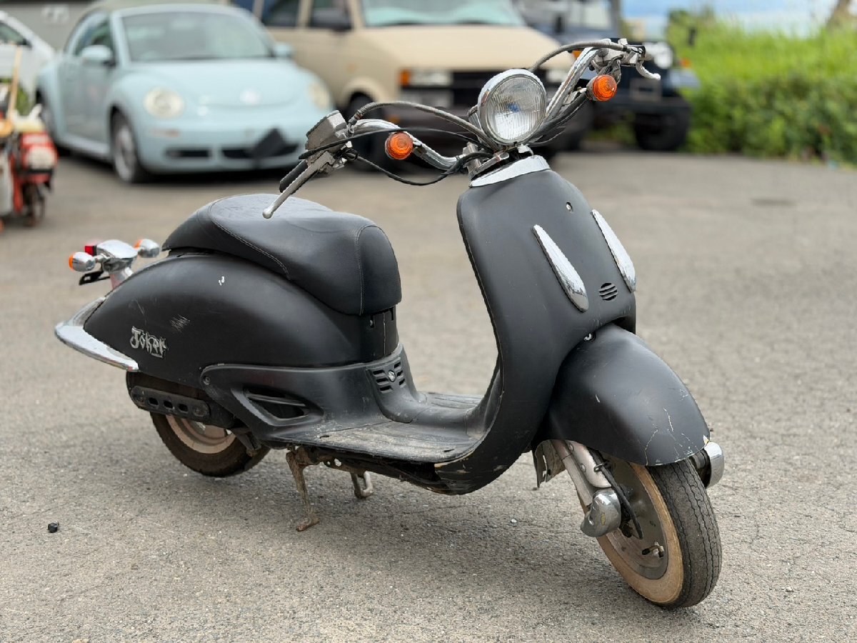 ●初爆OK! HONDA ホンダ Joker ジョーカー AF42 原付 スクーター 1996年モデル 走行12147km 50cc 現状販売 部品取り ベース ZB-73 札幌発拍卖