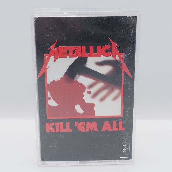 Metallica Kill Em All カセットテープ メタリカ キル エム オール カナダ盤 CRC E4-60766 Elektra コロンビア ハウス盤 管20619拍卖