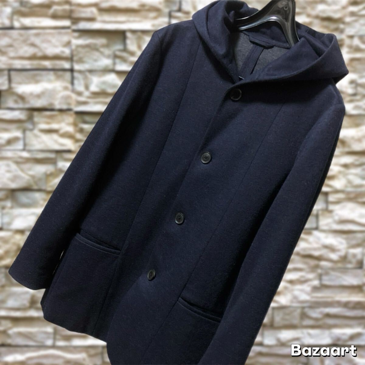 88Y260530G 超美品 EMPORIO ARMANI エンポリオアルマーニ メンズ パーカー ジャケット 検 ブルゾン コート GIORGIO ARMANI拍卖
