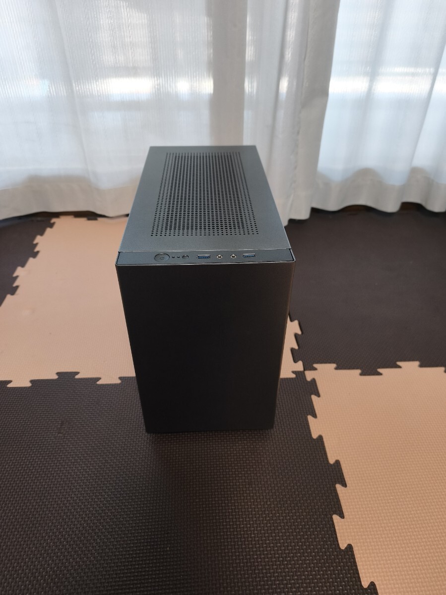 SAMA IM01 ブラック MicroATX/Mini-ITX PCケース ケースファン5基付き 動作確認済み 自作PC拍卖