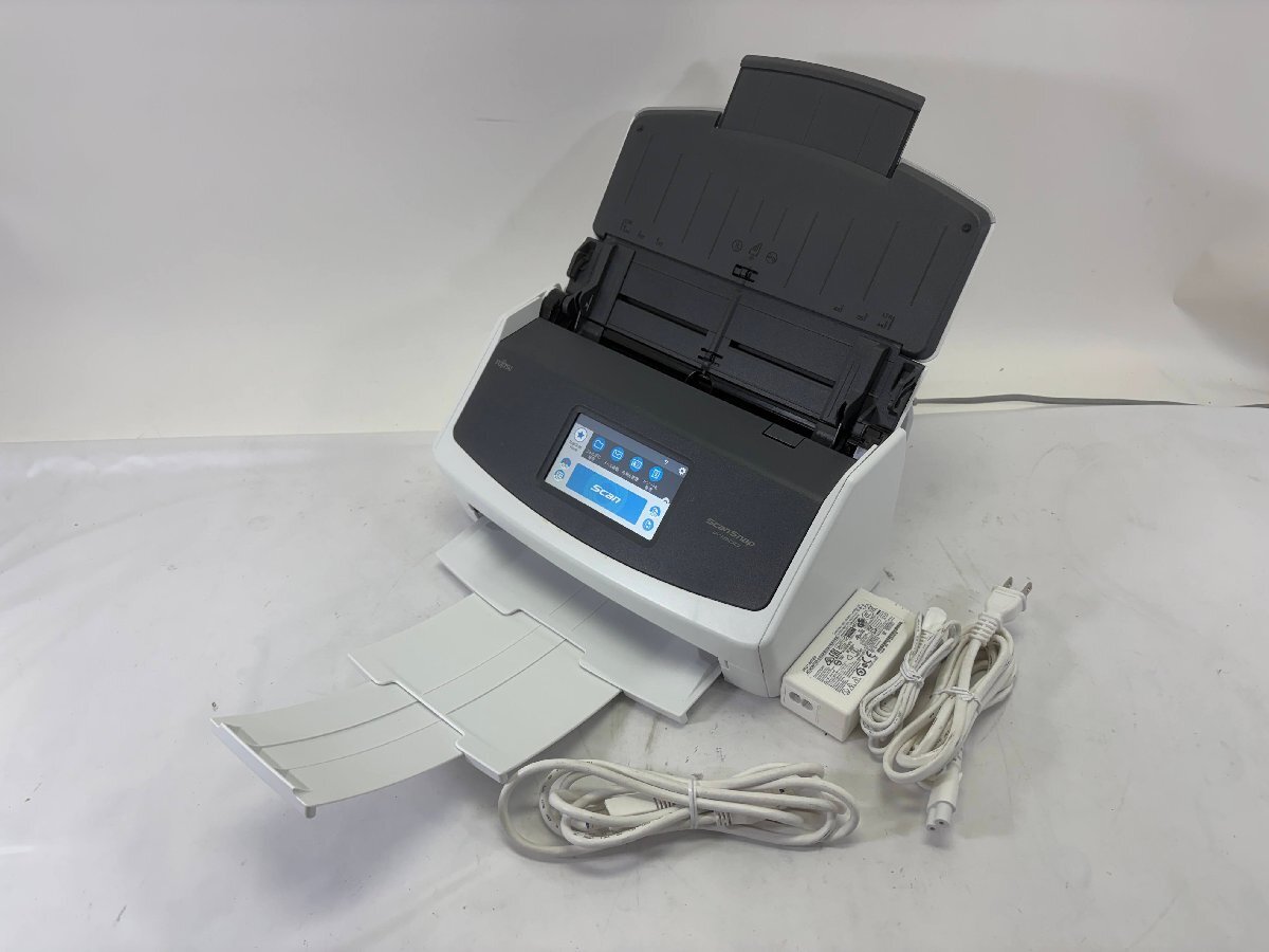 【 中古 】富士通 両面対応シートスルースキャナ ScanSnap FI-IX1500SE 2020年製 カウンター8229枚 WIFI/USB動作確認済 (280)拍卖