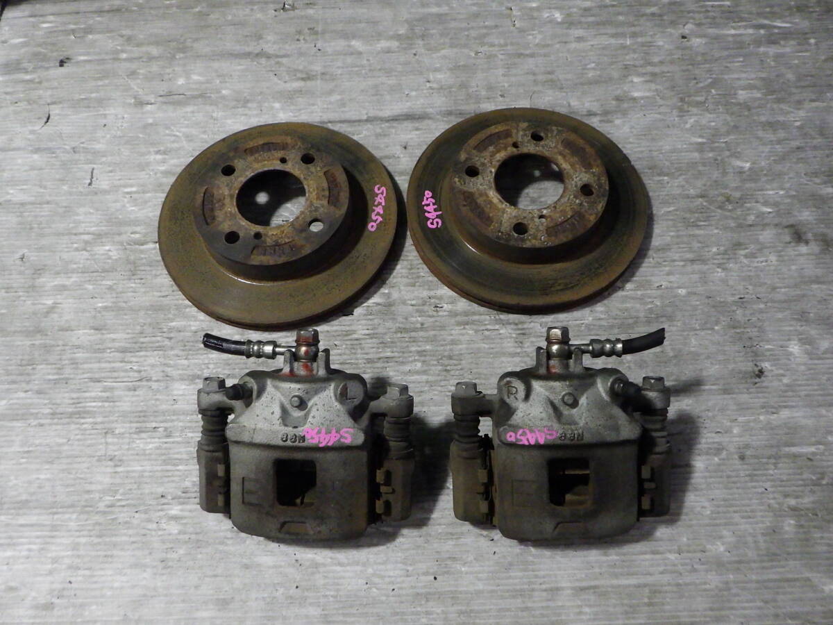 売り切り ABA-DA64W エブリイ エブリー ターボ フロントキャリパーローターセット 08-07-22-832 B1-K3-4 スリーアール長野拍卖