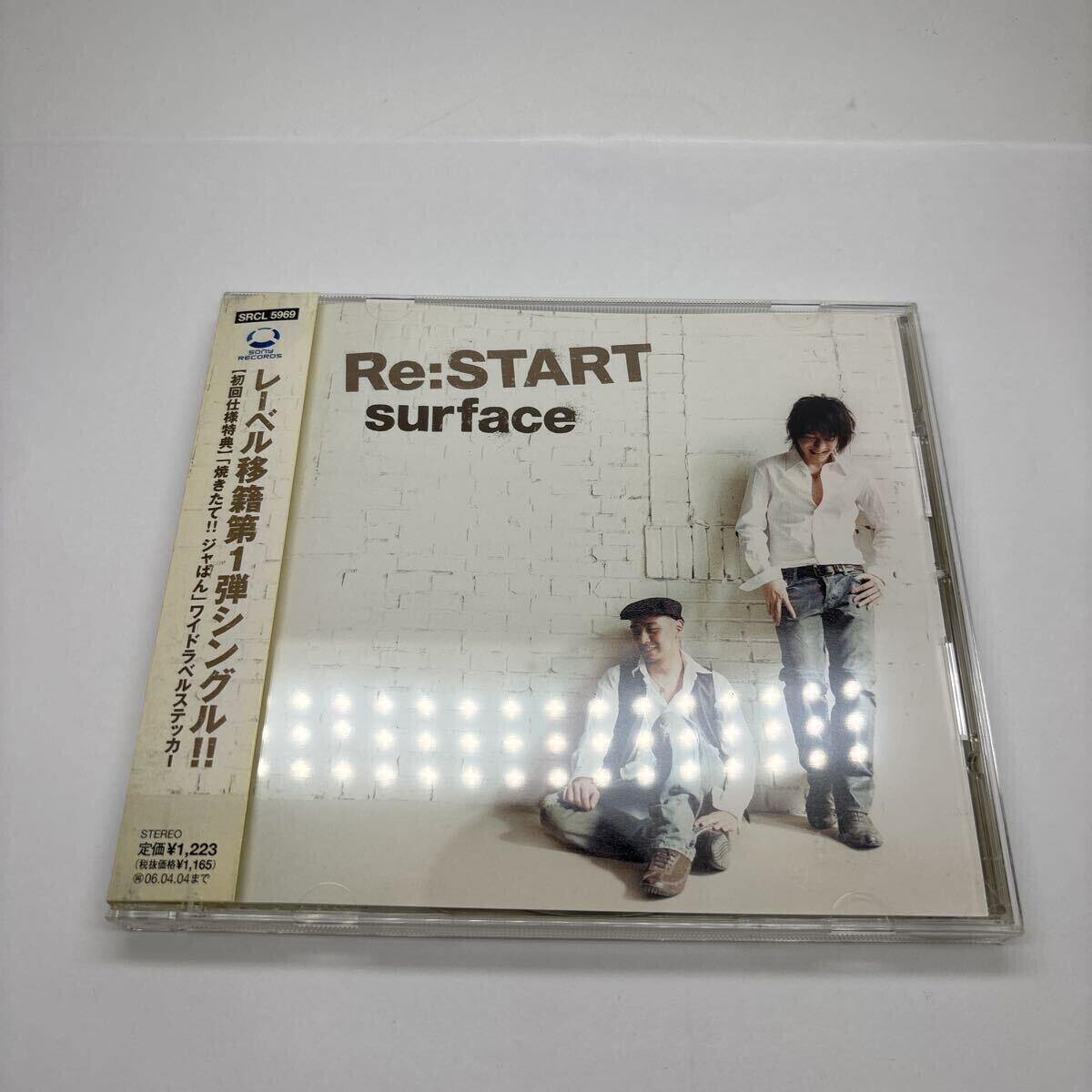 美品 帯あり Re:START/SURFACE (J-POP) CD拍卖
