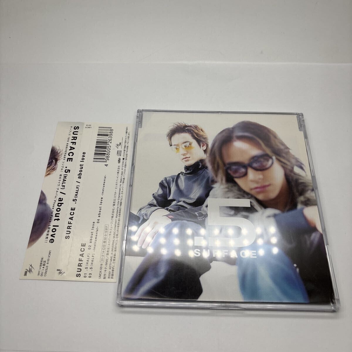 美品 帯あり .5/about love/SURFACE CD 帯付拍卖