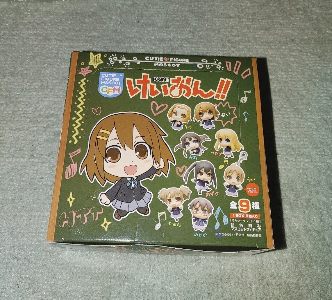 【新品未開封】けいおん!! Cutie Figure Mascot Part1 1BOX (全9種コンプリート仕様)拍卖