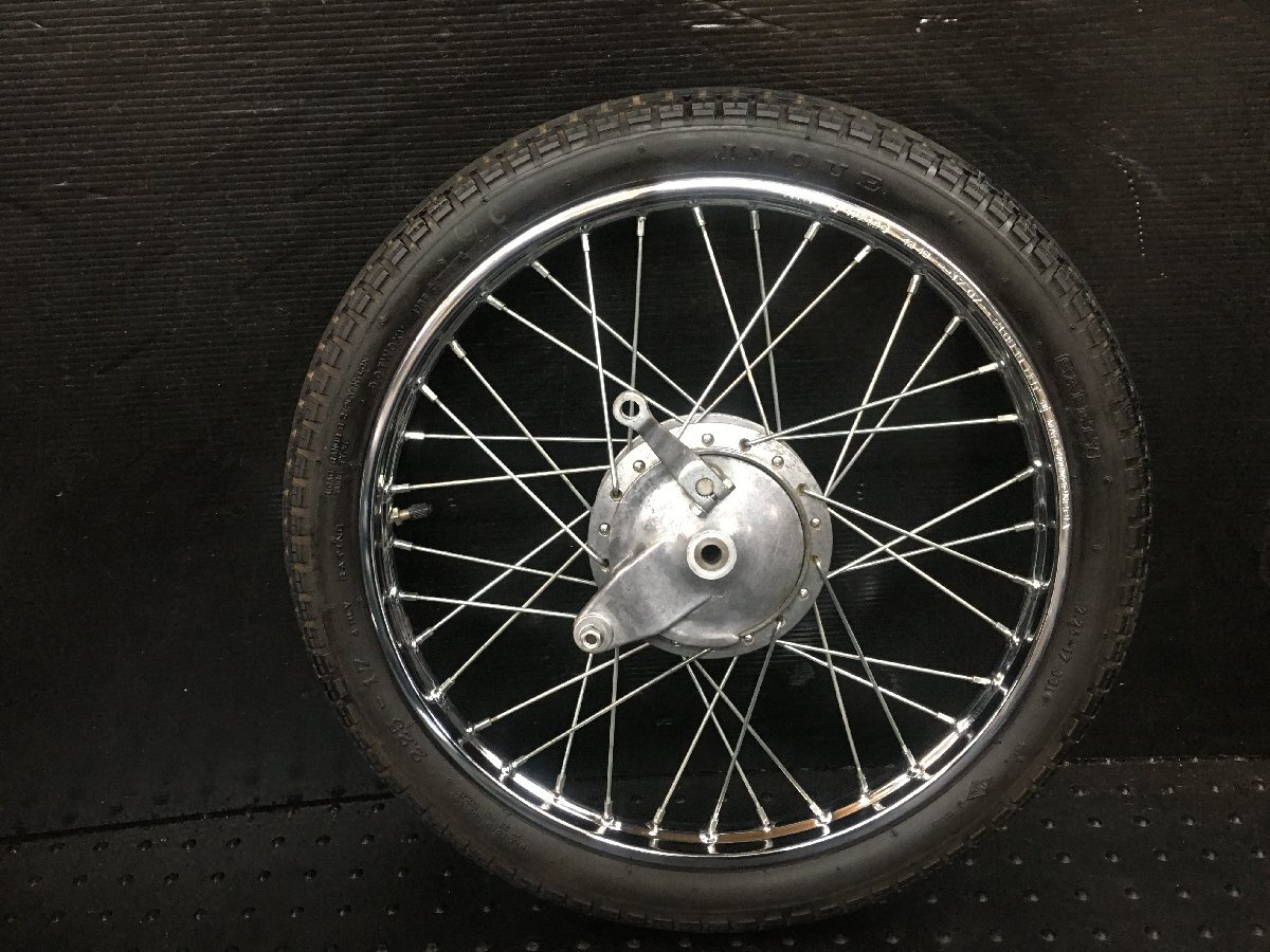 HONDA C100 スーパーカブ 純正リアホイールセット DIDリム・スポーク美品♪ ドラム ハブ (検索 C102 C105 C65 CD105 6V 初代 ホンダ拍卖