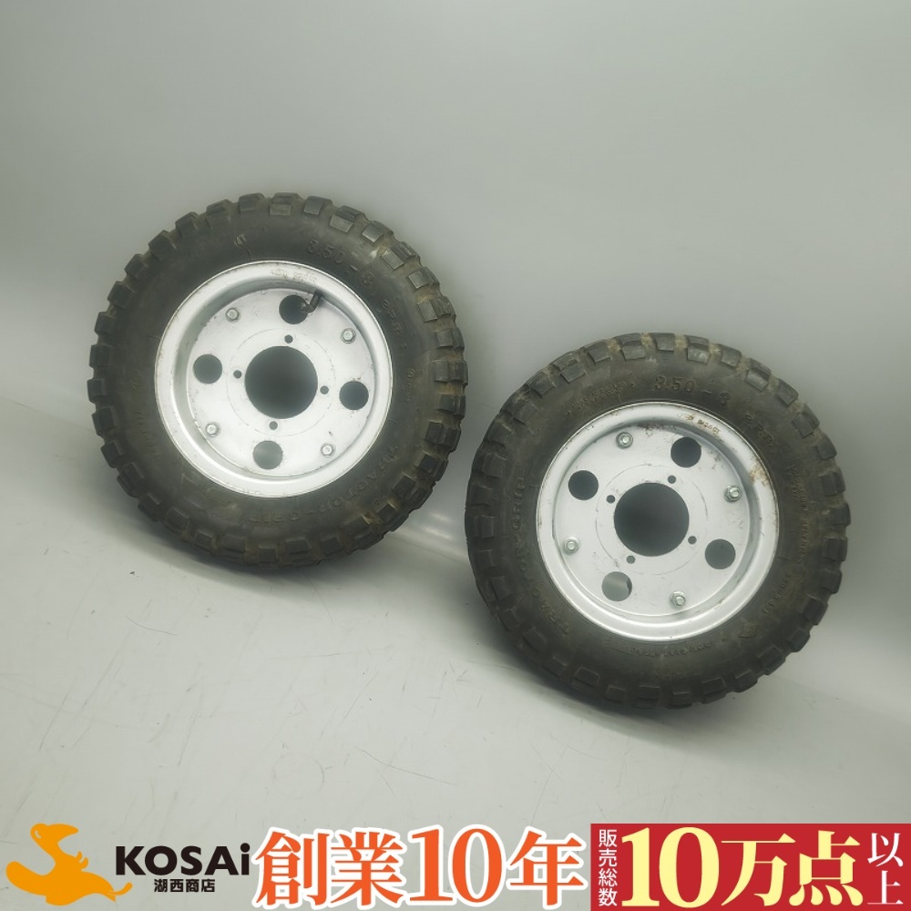 ホンダ モンキー50(Z50J) 純正 ホイール タイヤ 前後セット 8-2.5 3.5-8 製造年2016/2006拍卖
