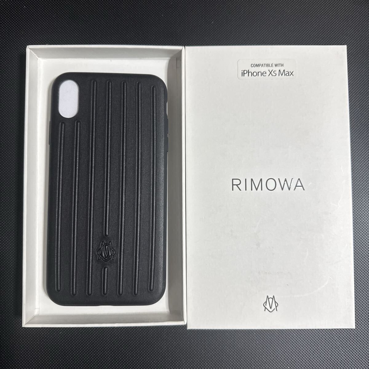 ★送料無料★新品★定価13,200円★RIMOWA(リモワ)/XS Max用/iPhoneケース/マットブラック拍卖