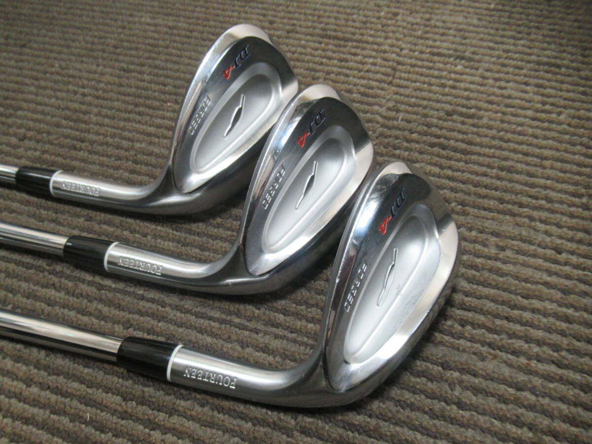 ★名器★中古★FOURTEEN★フォーティーン★DJ-4★FORGED★ウェッジ★50° 54° 58° ★3本セット!拍卖
