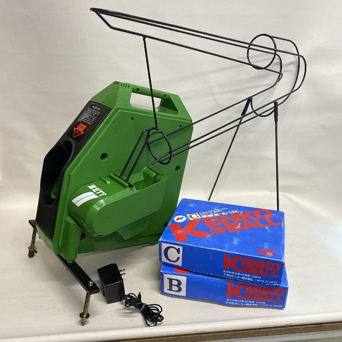 【浜館58-1】 【現状品/ジャンク】 トーアスポーツマシーン ZETT ナイスバッティン トスマシーン 野球 バッティング練習拍卖