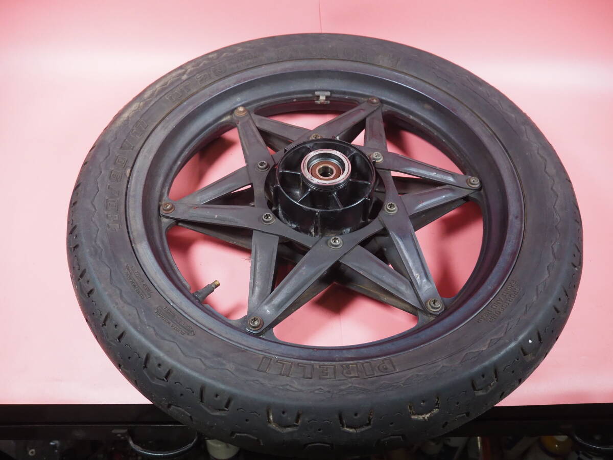 (1台分解) 爪おれなし !! NS250R 純正 R ホイール ホイル タイヤ MC11 (検NS250F) 160- 26CE12拍卖