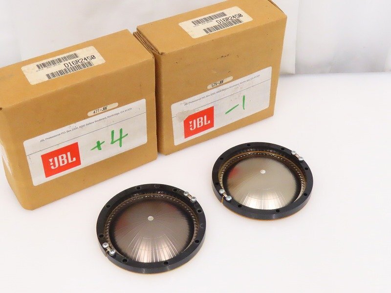 ■□JBL D16R2450 オリジナル ダイアフラム 2個 元箱付□■032491004m□■拍卖