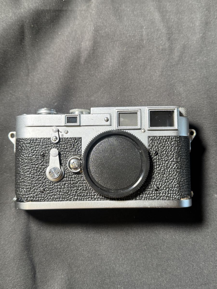 LEICA M3 初期型 福耳 シルバーボディ レンジファインダー ボディ フィルムカメラ ダブルストローク ライカ拍卖