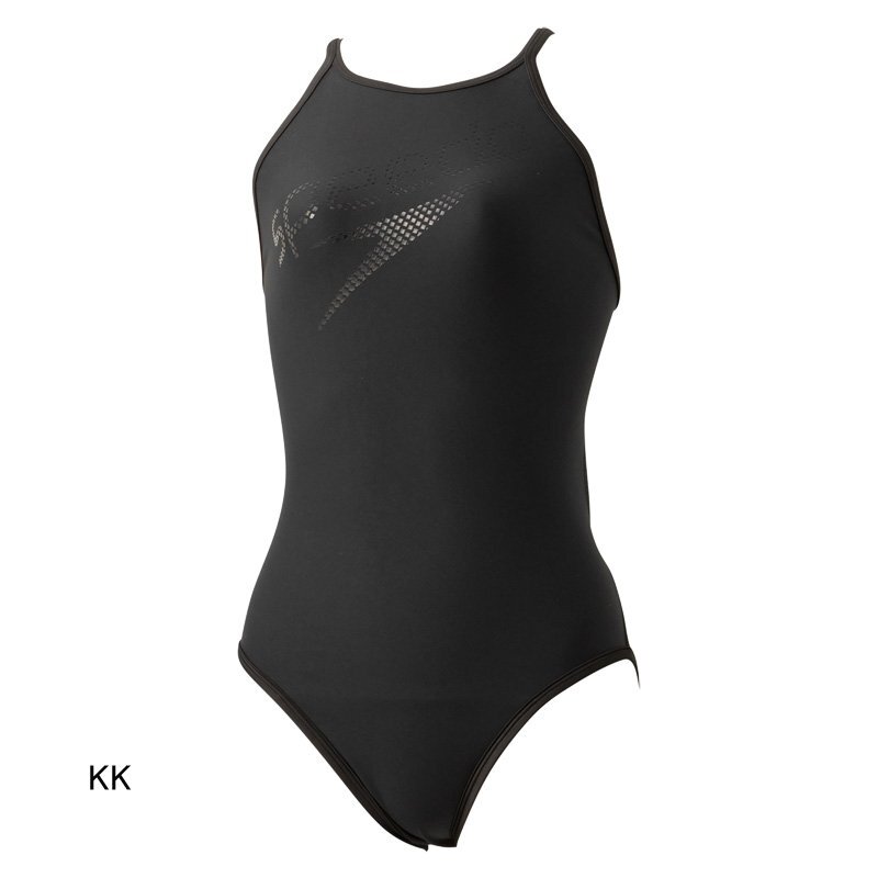speedo スピード STW02001 レディース 競泳水着 練習用 ブラック×ブラック S拍卖