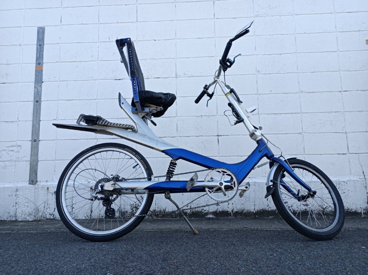 BikeE Revive リカンベント ジャイアント 初期 GIANT 自転車 動作良好 リアサスペンション ディスクブレーキ 希少モデル 拍卖