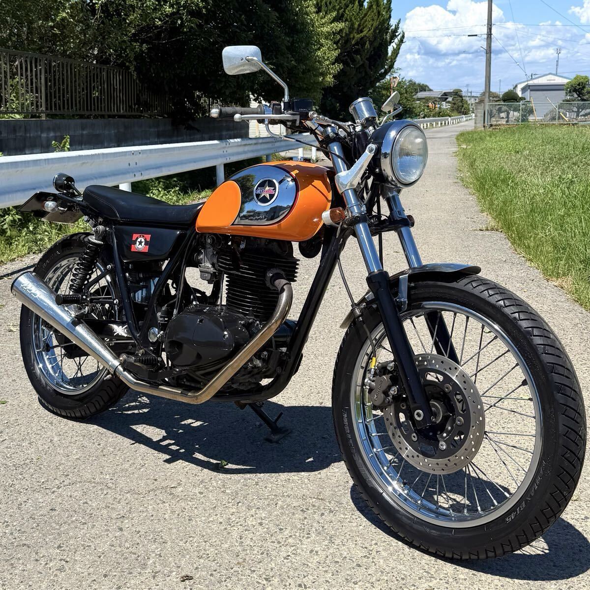 250TR 実動 書類付 CRキャブ BJ250F カスタム カワサキ 検)CB GB TW FTR エストレヤ SRV SRX GSX グラストラッカー FZ VT GF バリオス BEET拍卖