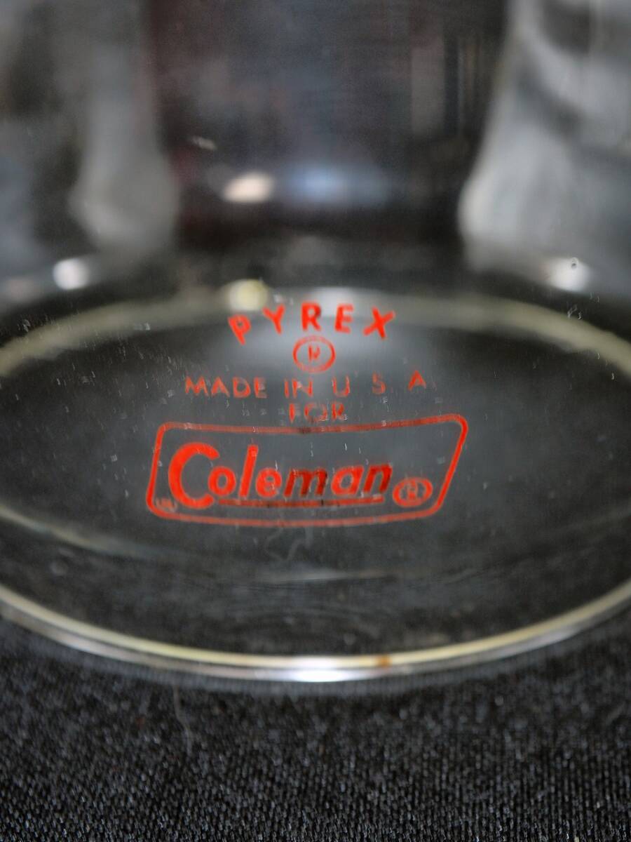 Coleman コールマン PYREX パイレックス ビンテージ グローブ レッドレター 赤文字 200 200A 200B 201 202 242に使えます 3拍卖