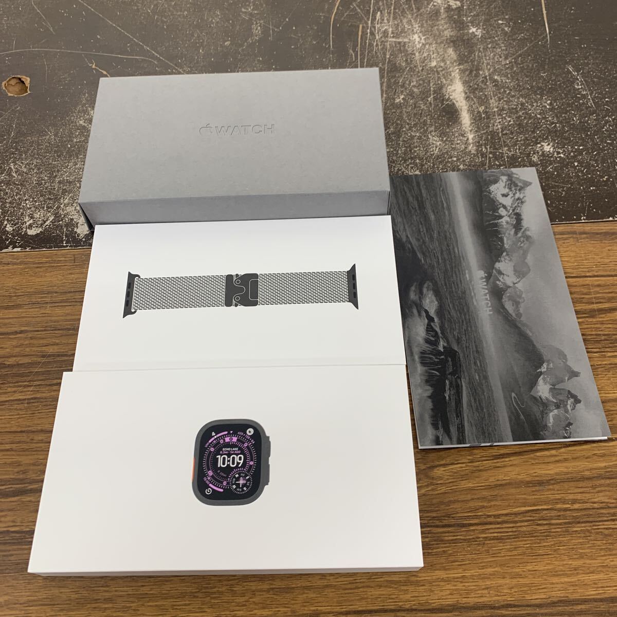 新品 現状 Apple Watch Ultra 3 49mm ブラックチタニウム MF1Q4J/A アップルウォッチ ウルトラ ソフトバンク拍卖