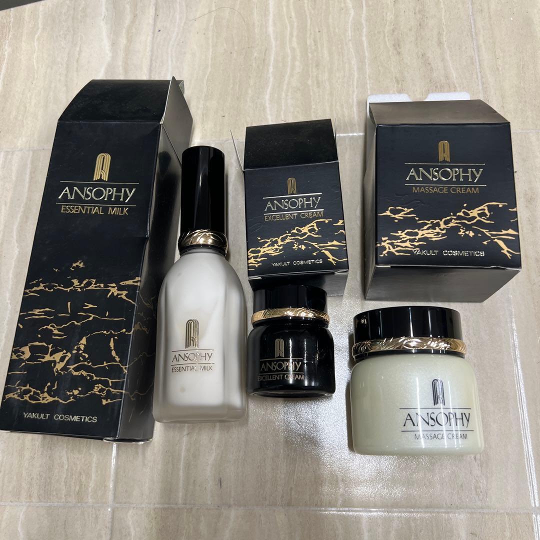 ●新1-5●ヤクルト化粧品 アンソフィ 3点セット拍卖