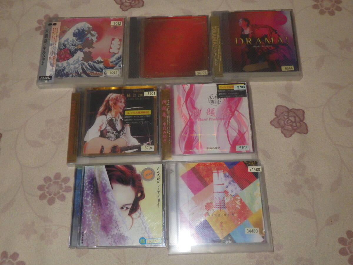 中古★CD★中島みゆき★十二単~Singles 4~★大銀幕★中島みゆき「縁会」2012~3 - LIVE SELECTION★7枚★7巻★7本★ライブ★ベスト★格安拍卖