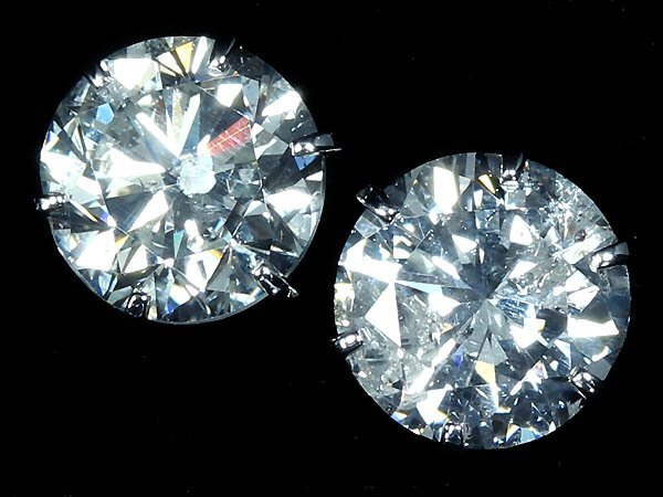 ILM18743SS【1円~】新品【RK宝石】≪DIAMOND≫ 極上ダイヤモンド 特大 1.007ct / 1.00ct Pt900 超高級 一粒ダイヤ ピアス拍卖