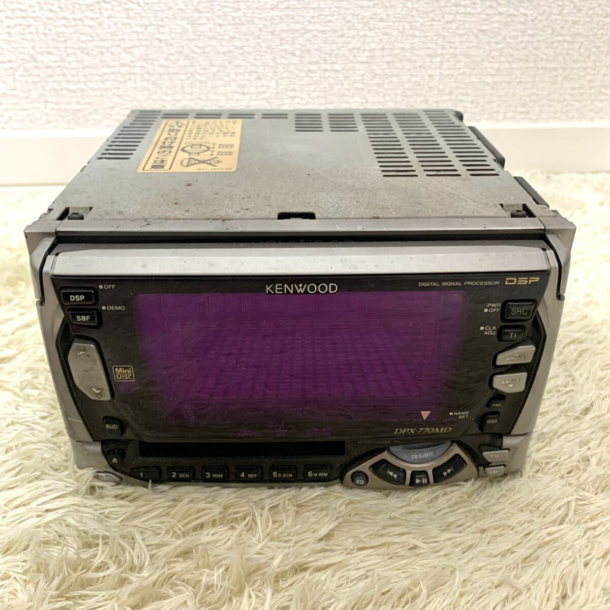 KENWOOD ケンウッド カーオーディオデッキ DPX-770MD 2DIN カーステ カーステレオ CD MD レシーバー プレーヤー拍卖