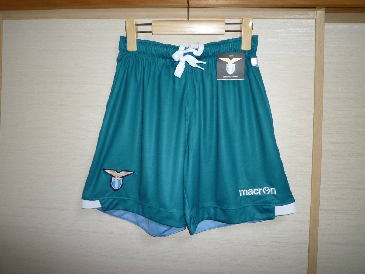 マクロン ラツィオGKユニフォームパンツ Sサイズ ジュニア XLサイズ拍卖