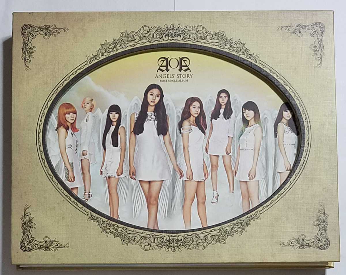 AOA ANGEL'S STORY 韓国盤 CD 即決 FIRST SINGLE ALBUM ELVIS 廃盤 1st拍卖
