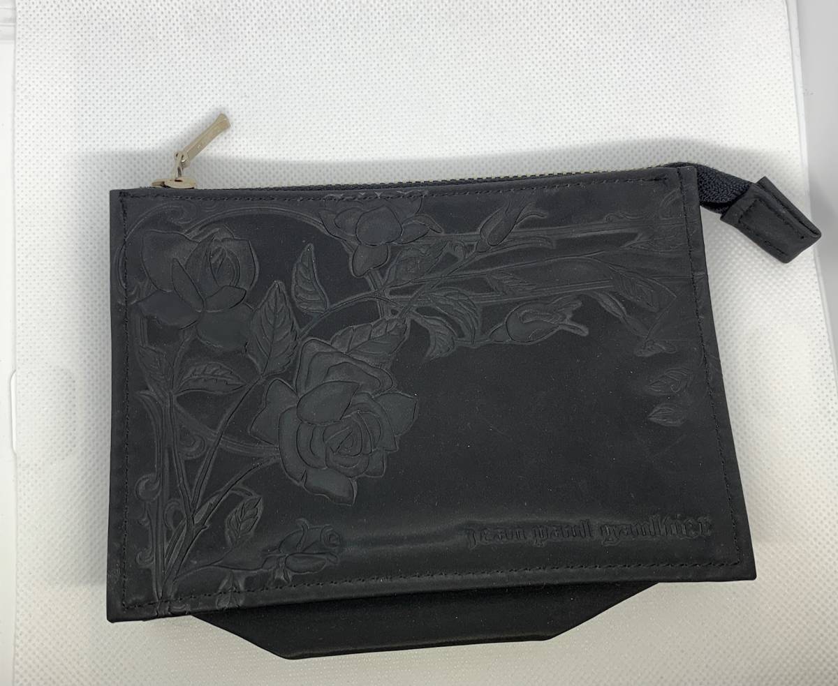 Jean Paul GAULTIER ジャンポール ゴルチエ ゴルチェ ポーチ ニューローズ 薔薇 ミニバッグ拍卖
