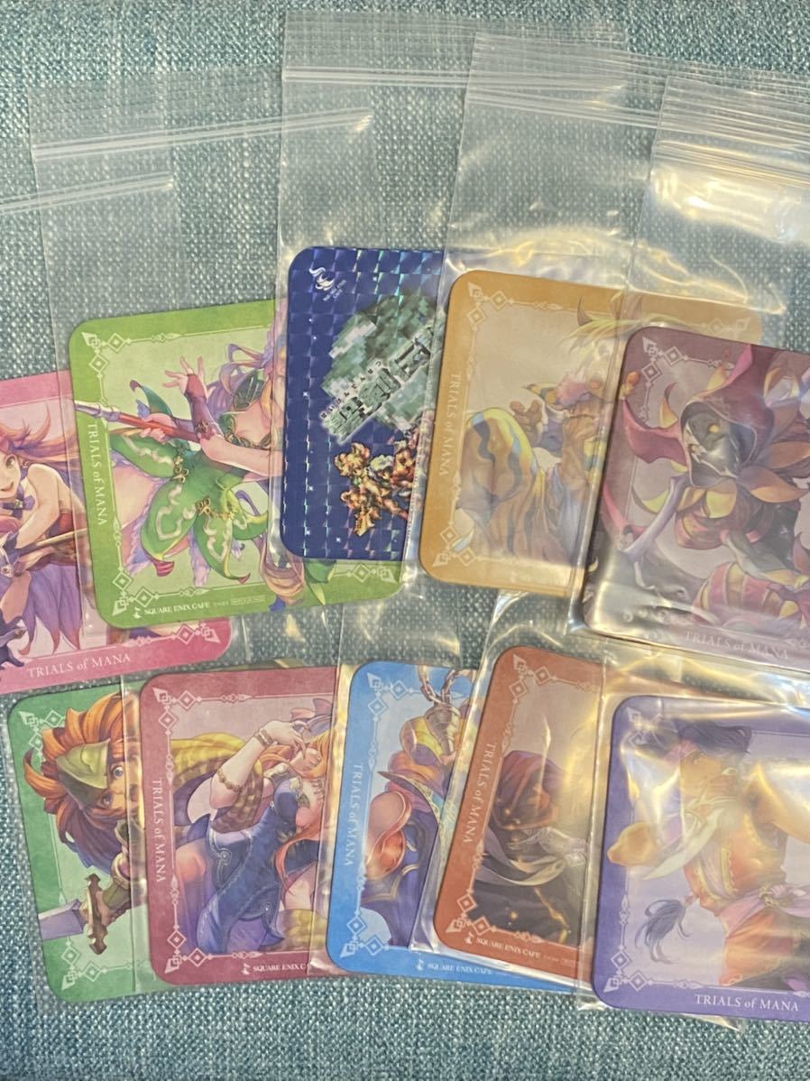 聖剣伝説3 スクエニカフェ/ コラボカフェ コースター コンプリート 10枚 シークレット拍卖