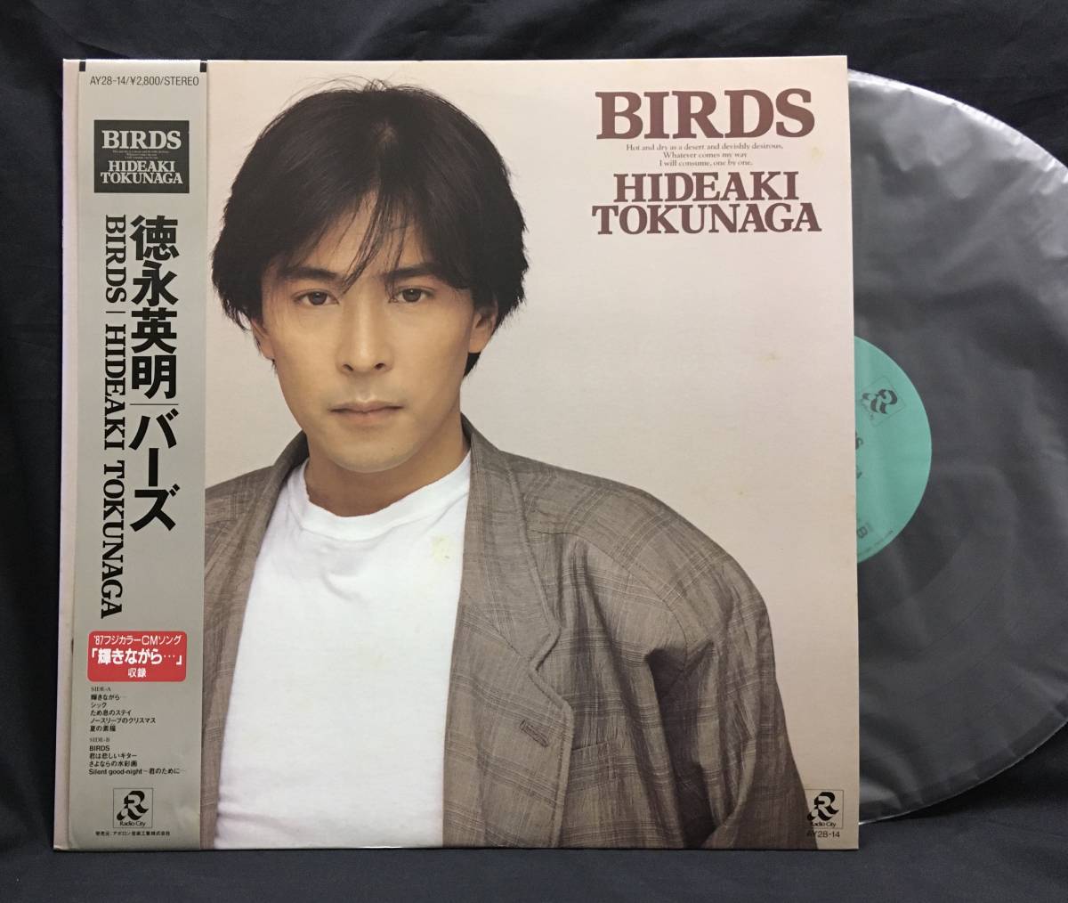 LP【徳永英明:Birds バーズ】(Hideaki Tokunaga)拍卖