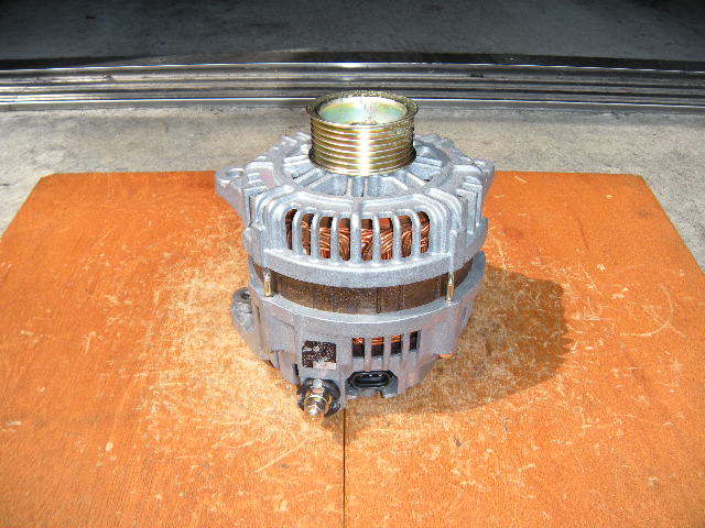 パスファインダー、アルマダ、インフィニティQX56用オルタネーター(ダイナモ)リビルト品 LR1130-703~B、23100-EA200拍卖