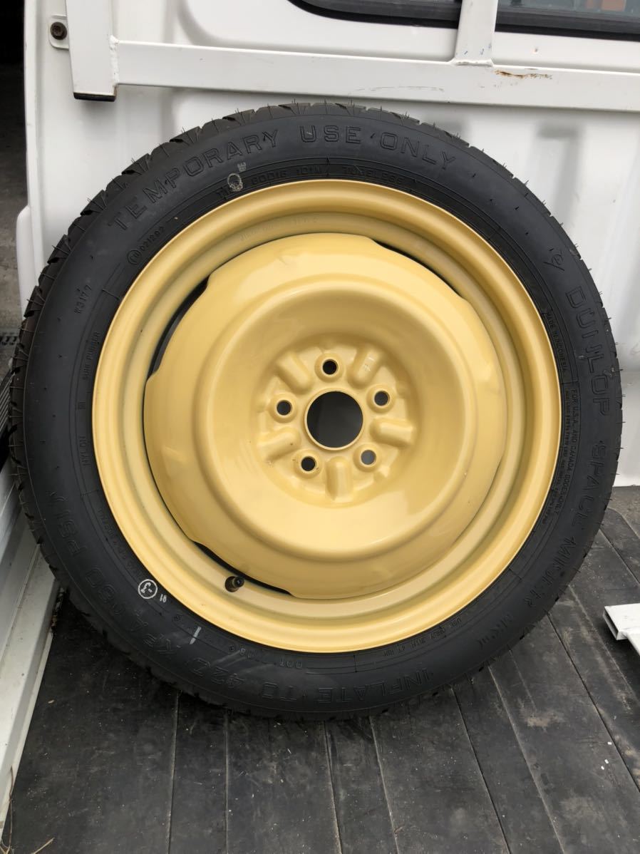 1153:プリウス ZVW30 スペアタイヤ 135/80D16 PCD100拍卖