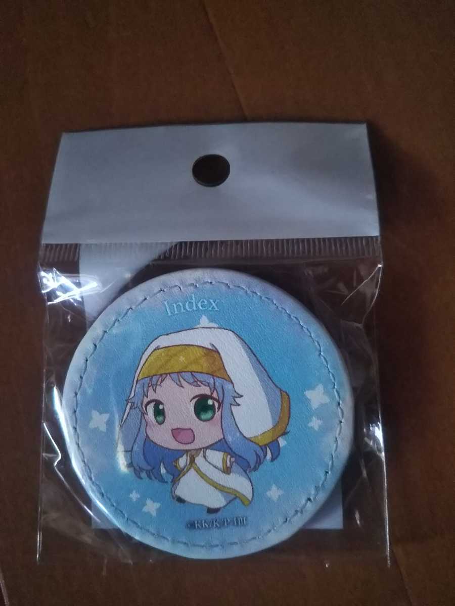 未使用 とある魔術の禁書目録 3 とある レザーバッジ インデックス拍卖