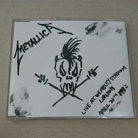 入手困難★輸入盤★貴重シングル★METALLICA★メタリカ★NOTHING ELSE MATTERS★Live At Wembley Stadium London April 20th 1992拍卖