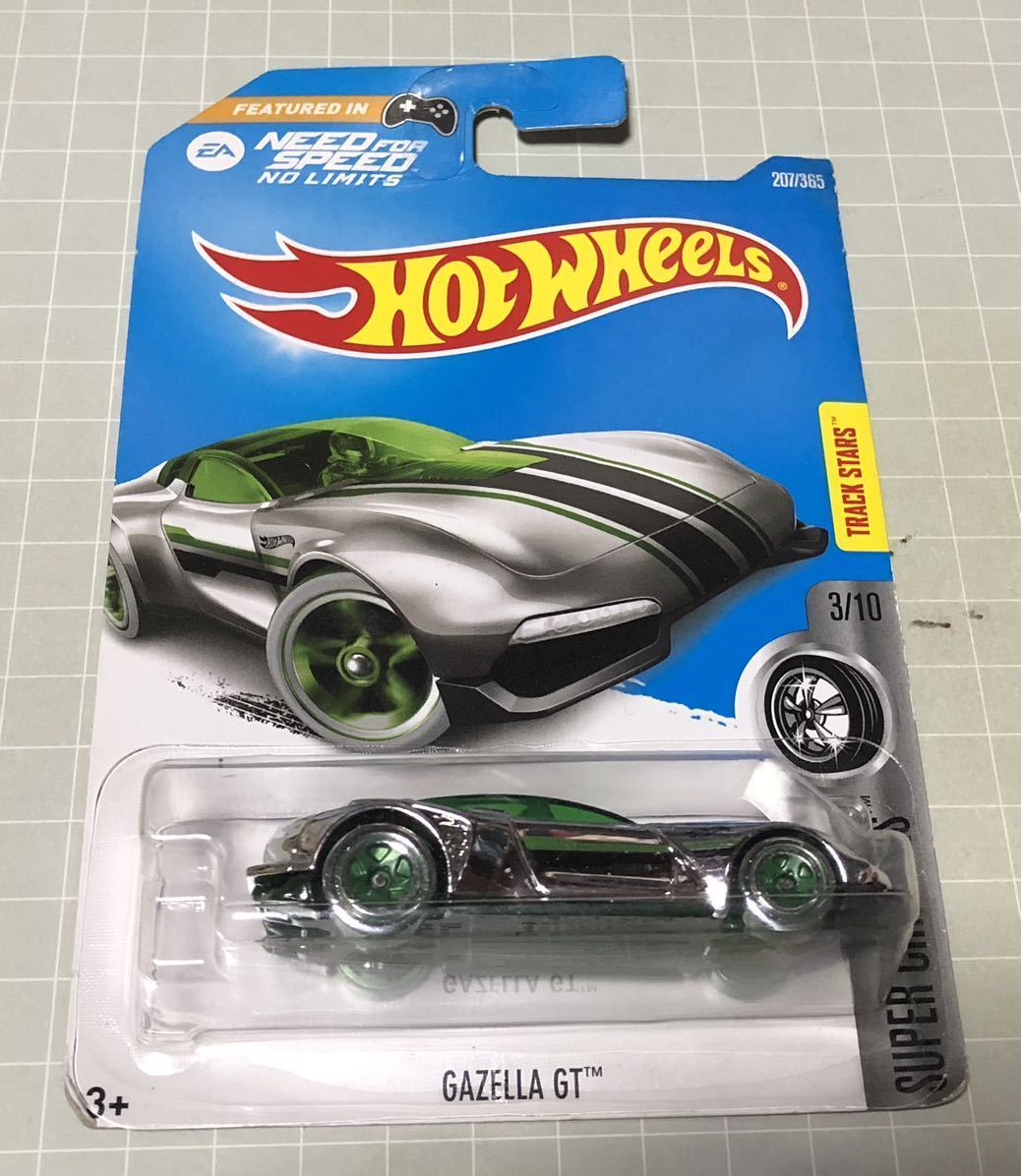 激レア・ホットウィール GAZELLA GT SUPER CHROMES シルバー+グリーン Hot Wheels 拍卖
