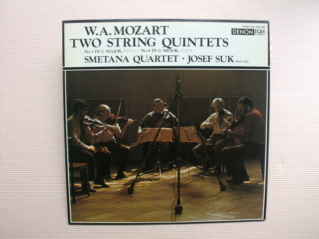 *【LP】スメタナ四重奏団/モーツァルト 弦楽四重奏曲 第3番、第4番(OX-7089-ND)(日本盤)拍卖
